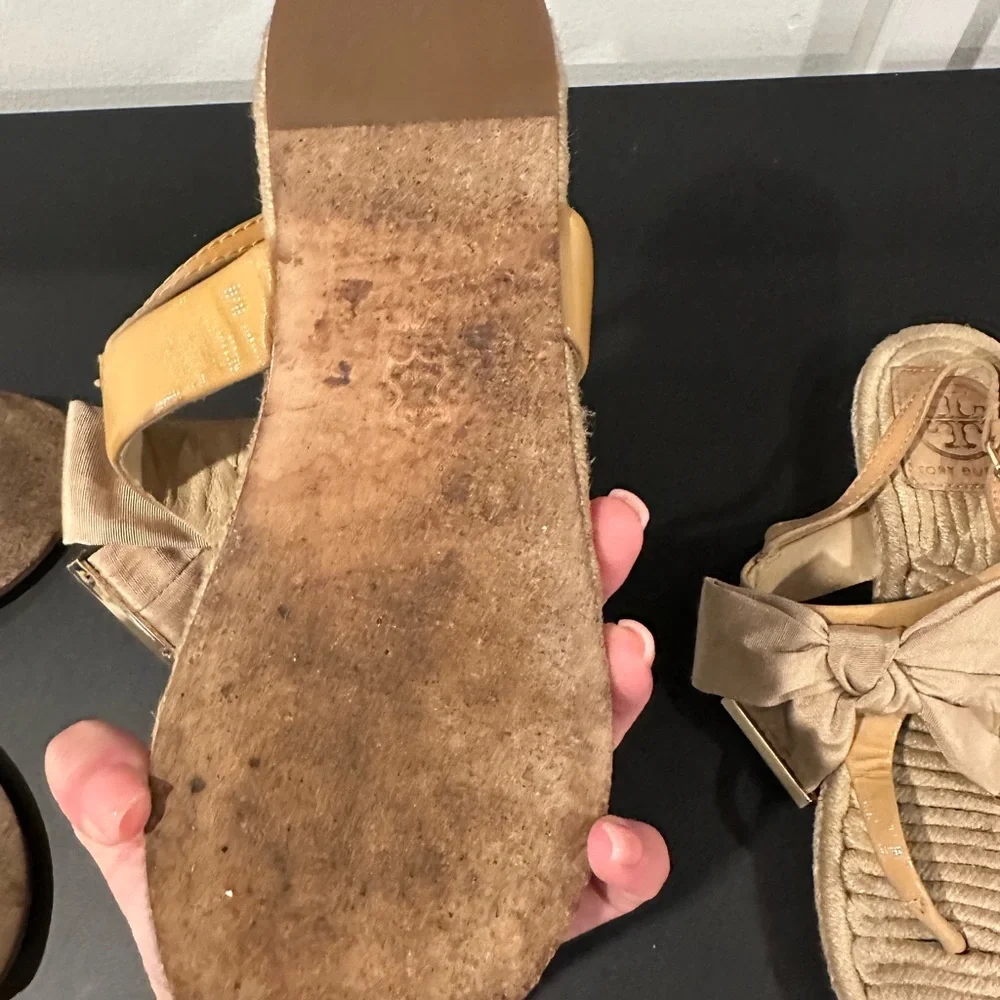 Tory Burch sandals size 7 used - Picture 5 of 5